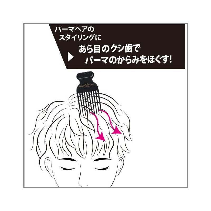 Bess VES [Made in Japan] Mesh Comb Comb for Men