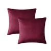 Seechoo Velvet Cushion Covers, Set of 2, 45cm x 45cm,