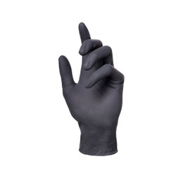 Panthera Powder Free Latex Examination 100 Tattoo Gloves, X-Small, Black