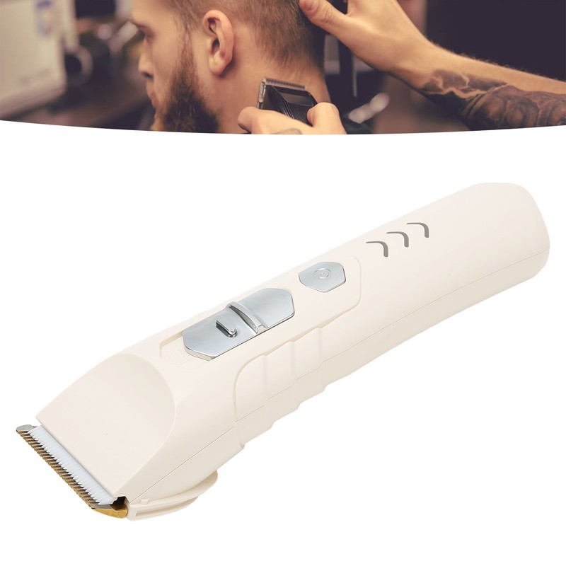 Electric Hair Trimmer Stainless Steel Low Noise Vibration Hair Clippers