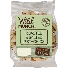 Wild Munch Roasted & Salted Pistachios 125g