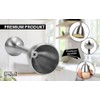 OpZack 1 x premium egg topper made of high-quality stainless
