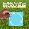 Post-it Notas Adhesivas Pop Up, Colección Capetown, 7.6 cm x