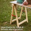 Saw Horses 2 Pack - Heavy Duty Sawhorses 2 Pack