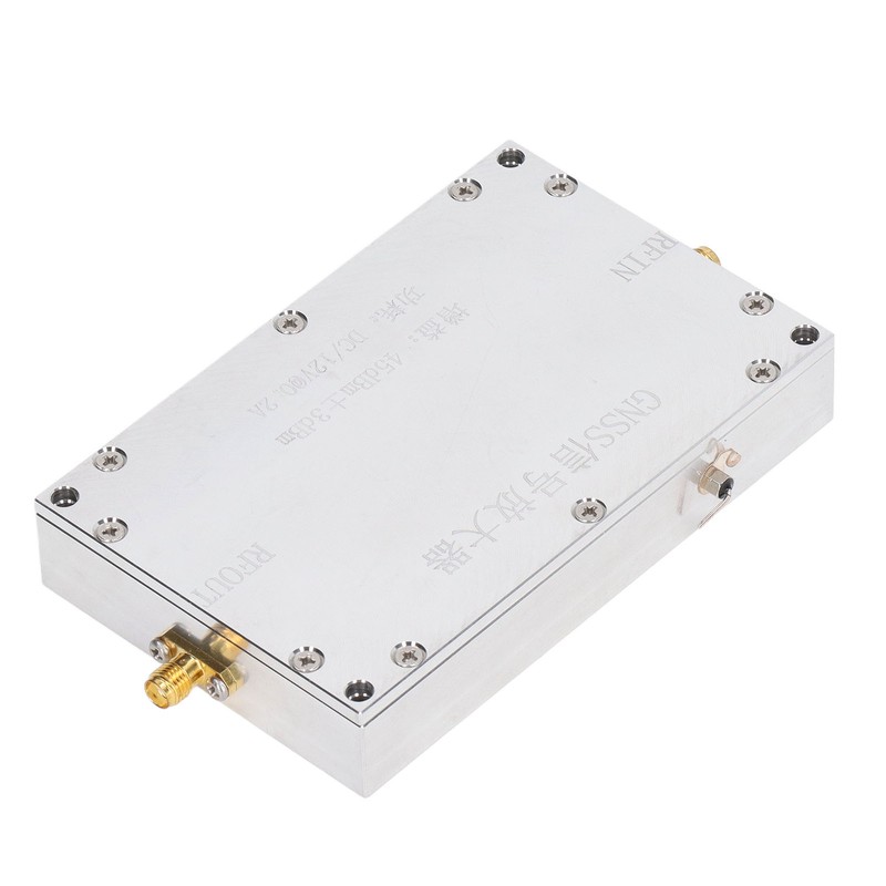GNSS Signal Amplifier High Gain 45dbm Navigation RF Signal Booster