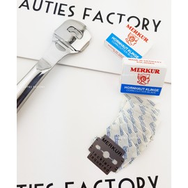 Beauties Factory NEW Foot File Pedicure Callus Rasp with 20 Blades Skin Shaver Corn Cutter Remover Hard Skin Removal