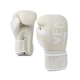 Venum Elite Boxing Gloves - White/White - 16oz, 16 oz