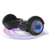 6.5" Adult Scooter, LED Lights & APP & Music Speaker,