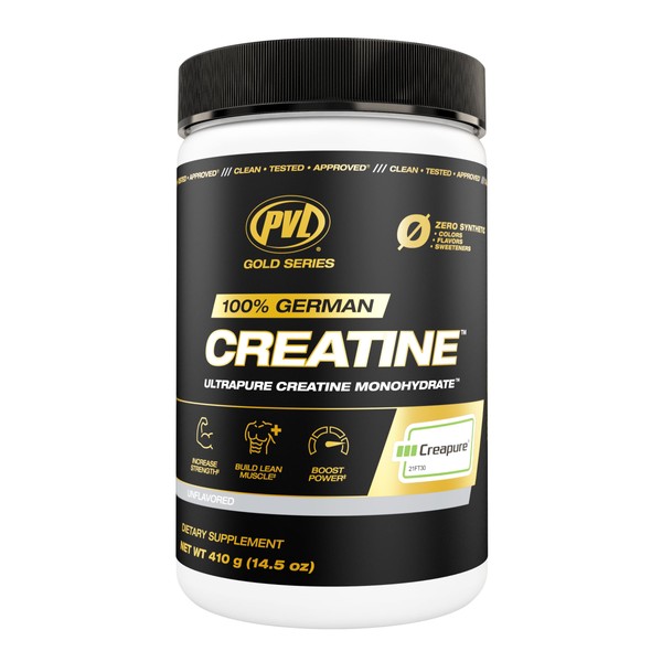 PVL Creapure Creatine - 100% Pure German Creatine monohydrate Powder