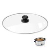 Oval Glass Crock Pot Lid 7 Quart Replacement for Lid