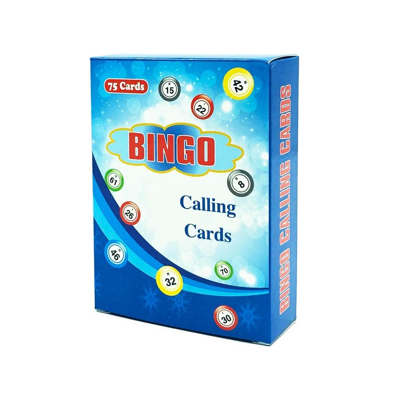 Yuanhe 2.5"X3.5" Bingo Calling Cards - Colorful and Durable Bingo