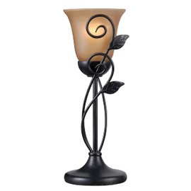 Kenroy Home 32710ORB Arbor Table Torchiere with Oil Rubbed Bronze Finish, Classic Style, 16.25" Height, 6" Width, 6" Depth