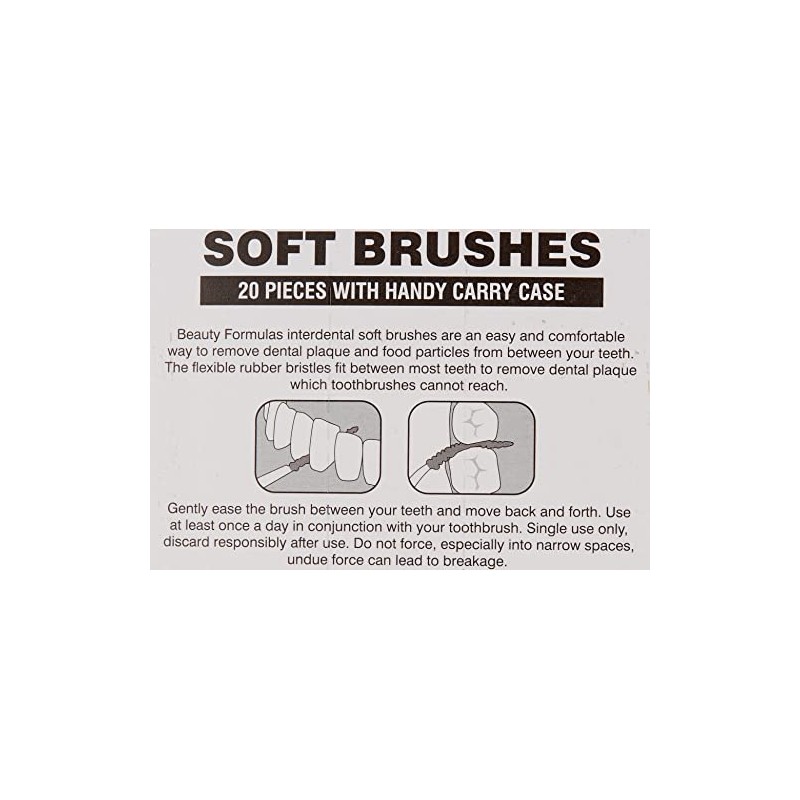 BEAUTY FORMULAS INTERDENTAL Soft Brushes