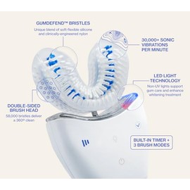 autobrush Cabezal de repuesto para cepillo de dientes de doble cara Autobrush con cerdas de nailon, para adultos (pequeño, paquete de 2)