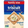 Triscuit Vegan Whole Grain Wheat Crackers, 12.5 oz Family Size