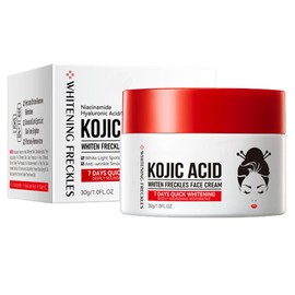 Kojic Acid Face Cream for Whitening, Kojic Acid Cream, Turmeric Kojic Acid, Brightening Skin Moisturiser, Kojic Acid Cream for Correcting Dark Spots, Kojic Acid Whitening Cream