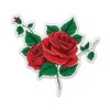 Red Roses - 12" Vinyl Sticker Waterproof Decal