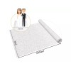 Unbranded White Wedding Aisle Runner Aisle Runner for Wedding Ceremony