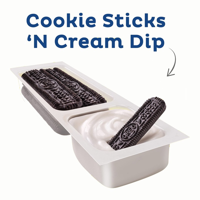 Handi-Snacks OREO Cookie Sticks 'N Crème Dip Snack Packs, 4