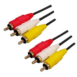 3A Company AVC-AVC50 AV Cable, 16.4 ft (5 m), 3 Pin Video Cable