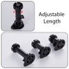QINGXIANGRONG 6 Pcs Cabinet Foot Plastic Height Furniture Cupboard Leg