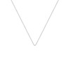 Elli Women's Basic Necklace in 925 Sterling Silver, Silver, None