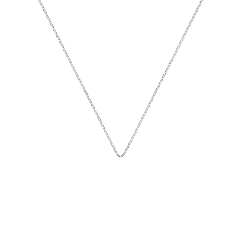 Elli Women's Basic Necklace in 925 Sterling Silver, Silver, None