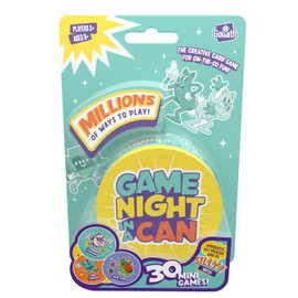 Game Night in a Can, Over 30 Hilarious and Creative Minigames, Ideal for Game Nights and Parties, Adult Party Games, for 3+ Players, Ages 14+