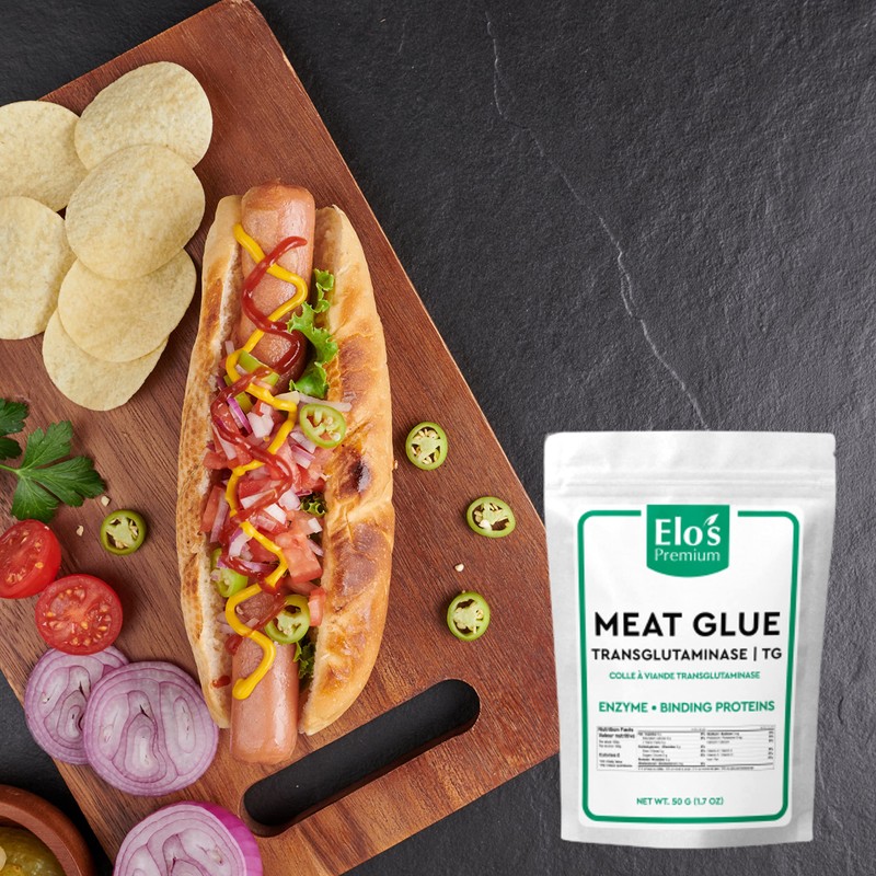Transglutaminase-TG (50g) by Elo's Premium| Packaged In Canada| 100% All-Natural