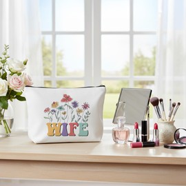 LSVGSAK Gifts for Wife Valentine's Day Christmas Presents Makeup Bag