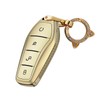 TECART Car Key Case Cover Fits BYD Song Plus Atto