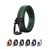 Alivern Men's Casual Belt, Stepless Adjustment, No Holes, Auto Lock