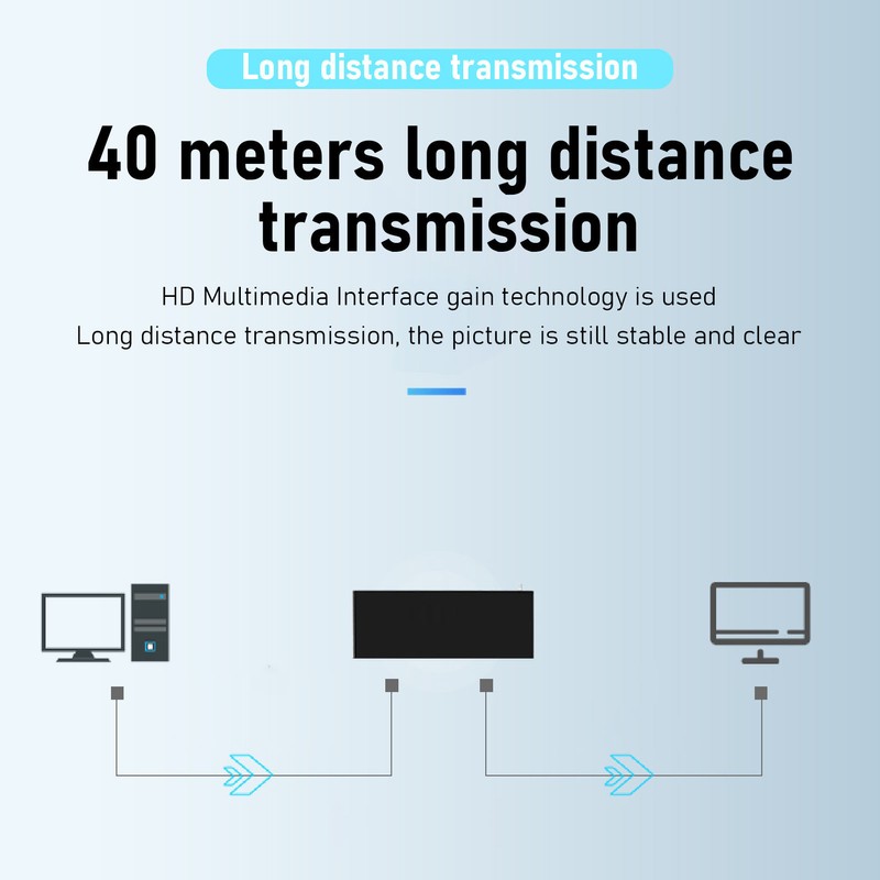 HD Multimedia Interface Splitter Professional 4K 30Hz 3D Visual Effects