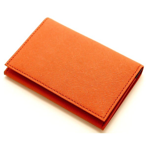 Men's Company Pass Case with Coin Purse, Square Grain Period,