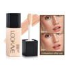 LAMUSELAND Full Coverage Foundation Makeup, Matte Liquid Waterproof Long-lasting Oil-free