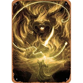 Vintage Metal Sign Lord of The Rings Movies Art - 8 x 12 Inches Tin Sign for Home Bar Pub Garage Decor Gifts