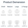 Replacement Eartips Compatible with Powerbeats 3 Powerbeats 2/1, 4 Pairs