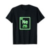 Neon Element Green Periodic Table Chemistry Nerd Costume T-Shirt