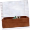 Hohopeti Wood Crate Storage Box for Organizing Sundries Multi-functional Bin