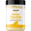 Nutricost Pantry White Cheddar Cheese Powder (2.5 Pounds Per Bottle)