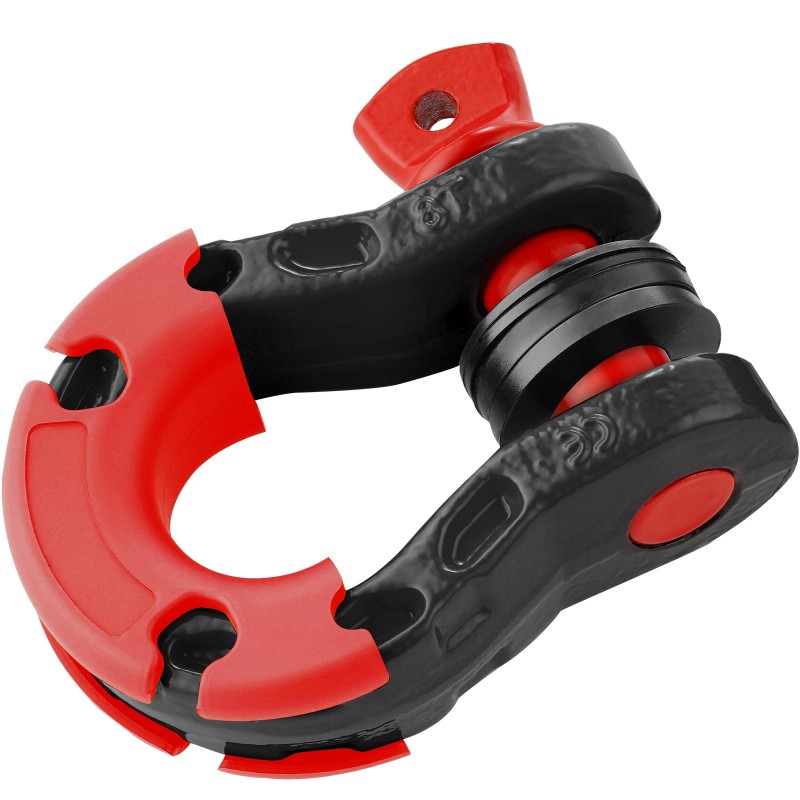 VEVOR 2 Pack 3/4" D Ring Shackle with 7/8" Screw