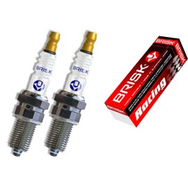 BRISK Premium Racing BR12ZC 1163 Spark Plugs (Pack of 2)