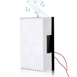 Beufee Wired Doorbell Chime, Ring Doorbell Wired Mechanical Wired Doorbell Chime Hard Wired Door Chimes with Front Door Ding Dong and Rear Tone for Home(220V)