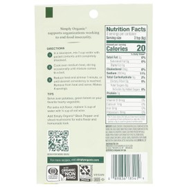 Simply Organic Organic Season Mix - Mushroom Sauce - 0.85 Ounces