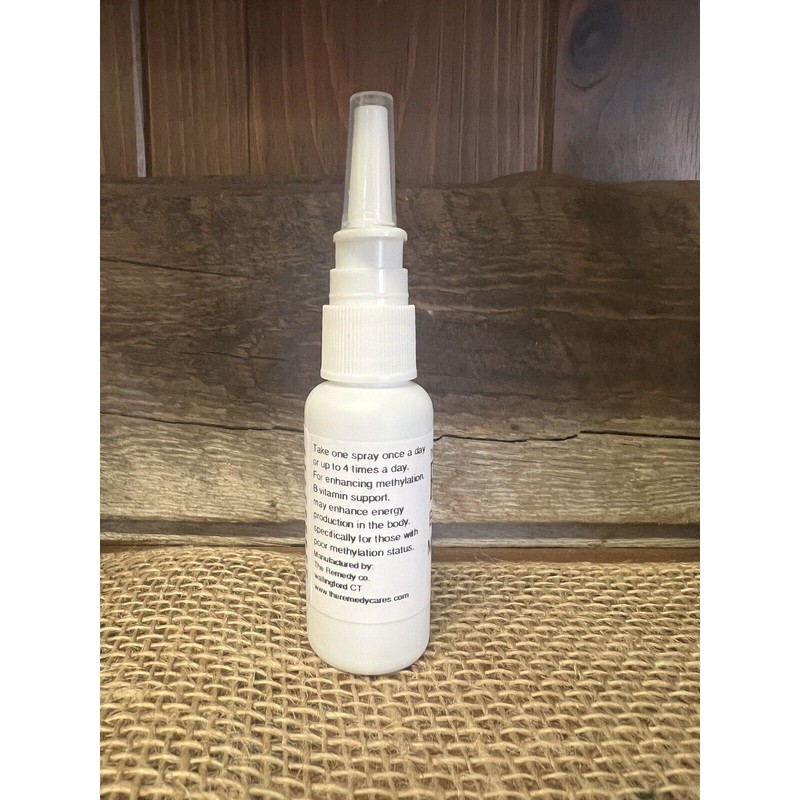The Remedy Co B Vitamin Complex Nasal Spray For Methylation