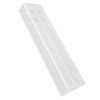 Rectangular Floral Centerpiece Clear Acrylic Flower Vase for Dining Table