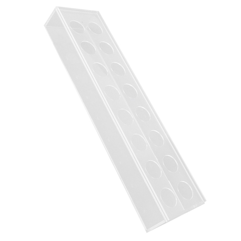 Rectangular Floral Centerpiece Clear Acrylic Flower Vase for Dining Table