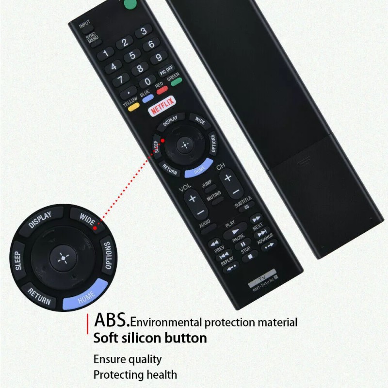 iSP2U Universal Replacement Remote Control For Sony Bravia LED LCD