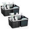 2Pack Shower Caddy Dorm: Portable Bathroom Caddy Organizer with Handle,