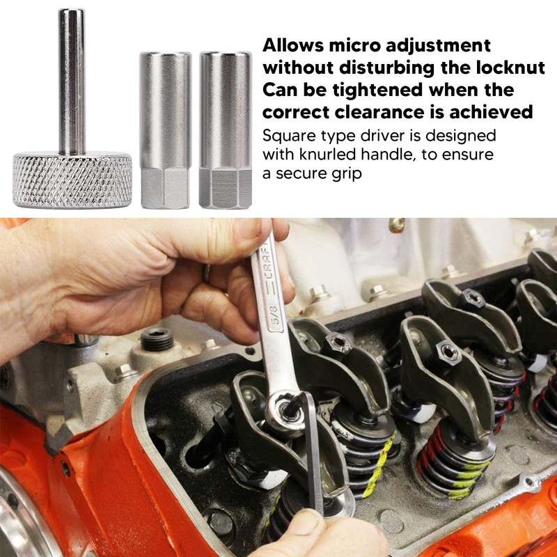 Valve Adjusting Tool Plunger Valve Adjustment Wrench Tool Set 3